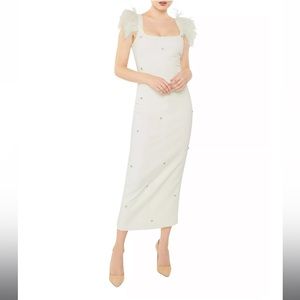 LIKELY Cameron Dress White